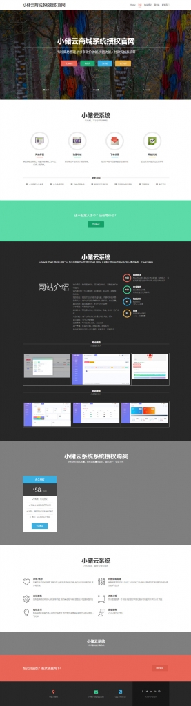 简洁大气的某商城系统源码插图