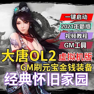 大唐2单机版 3D网游大唐2虚拟机一键端GM刷元宝金钱装备插图