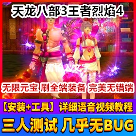 天龙八部3单机版 王者烈焰4天龙八部网游一键端带GM工具插图