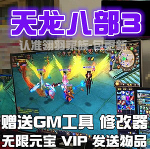 天龙八部3单机版 GM工具可调元宝刷装备 单人副本插图