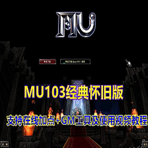 奇迹1.03单机版 怀旧MU版本 在线加点 PC商城GM工具插图