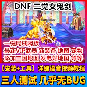 DNF地下城单机版二觉安图恩女鬼剑版完美端 VIP武器局域网插图