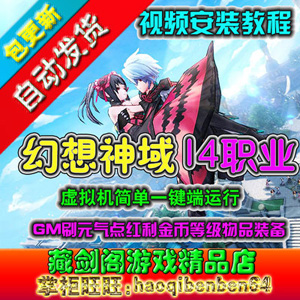 幻想神域单机版14职业网游服务端GM刷元气点红利金币装备插图